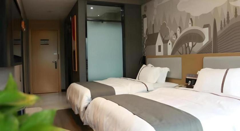 Thank Inn Hotel Hubei Wuhan Caidian Zhong Fa Xincheng Tongji Bagian luar foto
