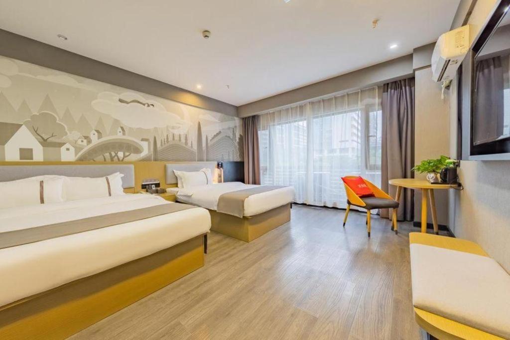 Thank Inn Hotel Hubei Wuhan Caidian Zhong Fa Xincheng Tongji Bagian luar foto