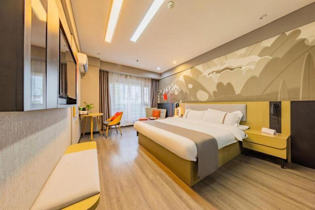 Thank Inn Hotel Hubei Wuhan Caidian Zhong Fa Xincheng Tongji Bagian luar foto