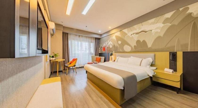 Thank Inn Hotel Hubei Wuhan Caidian Zhong Fa Xincheng Tongji Bagian luar foto